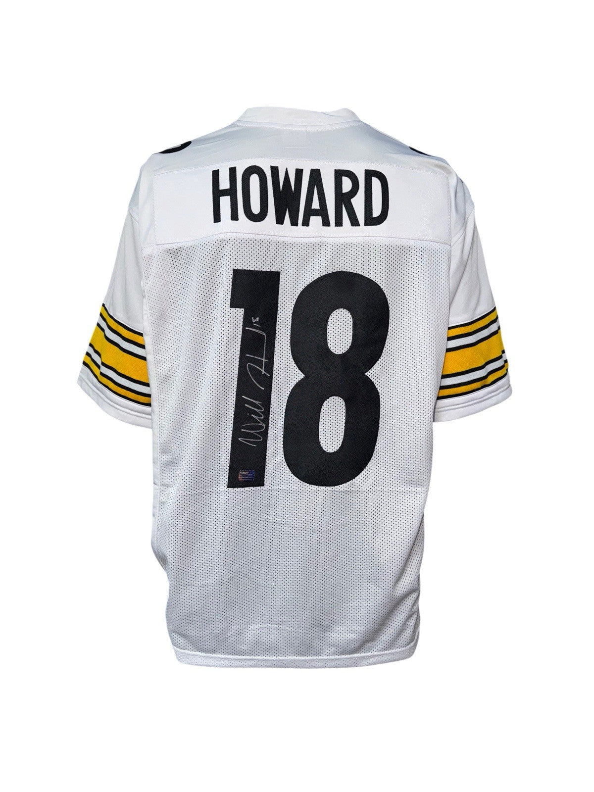 Will Howard Signed Autographed Steelers Custom Jersey PROVA COA