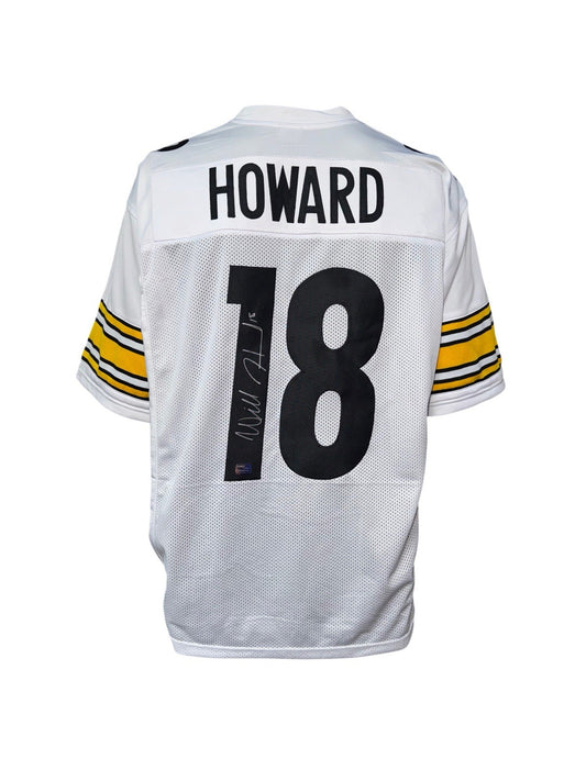 Will Howard Signed Autographed Steelers Custom Jersey PROVA COA