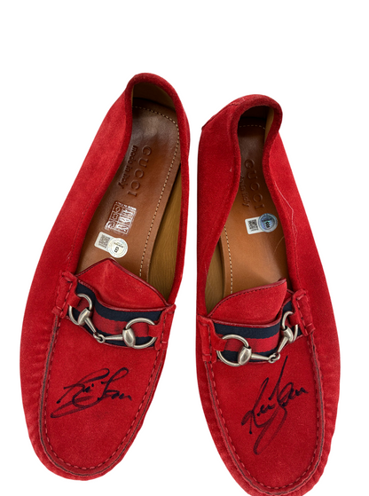 Ric Flair Signed Autographed Gucci Loafers BAS COA