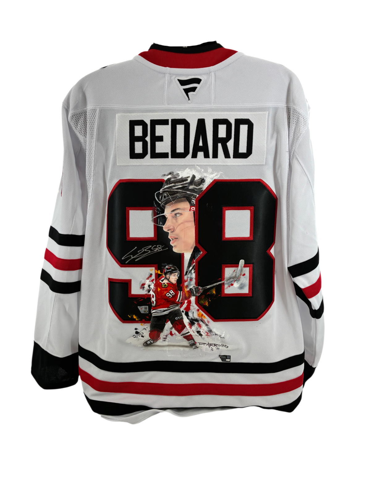 Connor Bedard Signed Autographed Blackhawks Jersey NHL Fanatics
