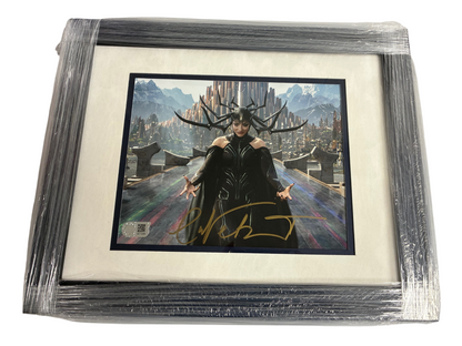 Cate Blanchett Signed Autographed Custom Framed 8x10 Thor Ragnorak Hela SWAU