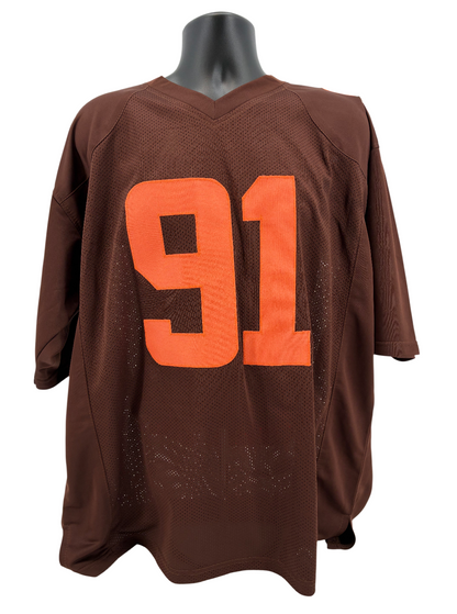 Alex Wright Signed Autographed Browns Custom Jersey Prime Time Witness