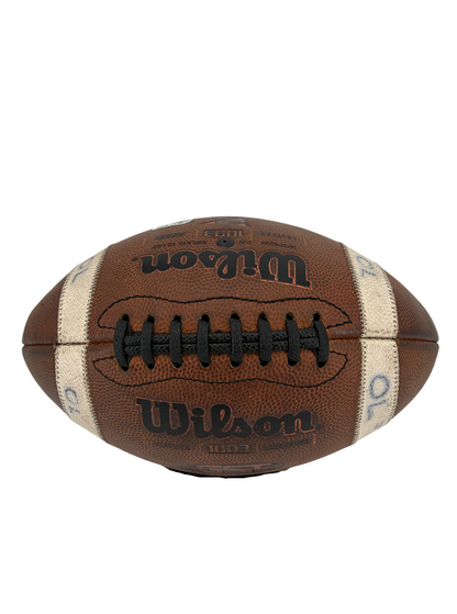 Cardale Jones Signed Autographed w/ Inscription Buckeyes Wilson Football BAS COA