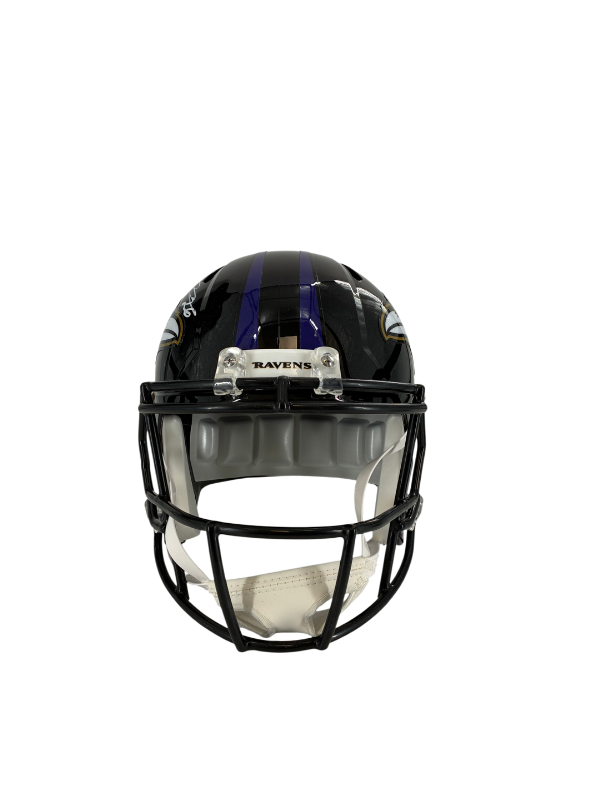 Rod Woodson Signed Autographed Ravens FS Replica Helmet BAS COA