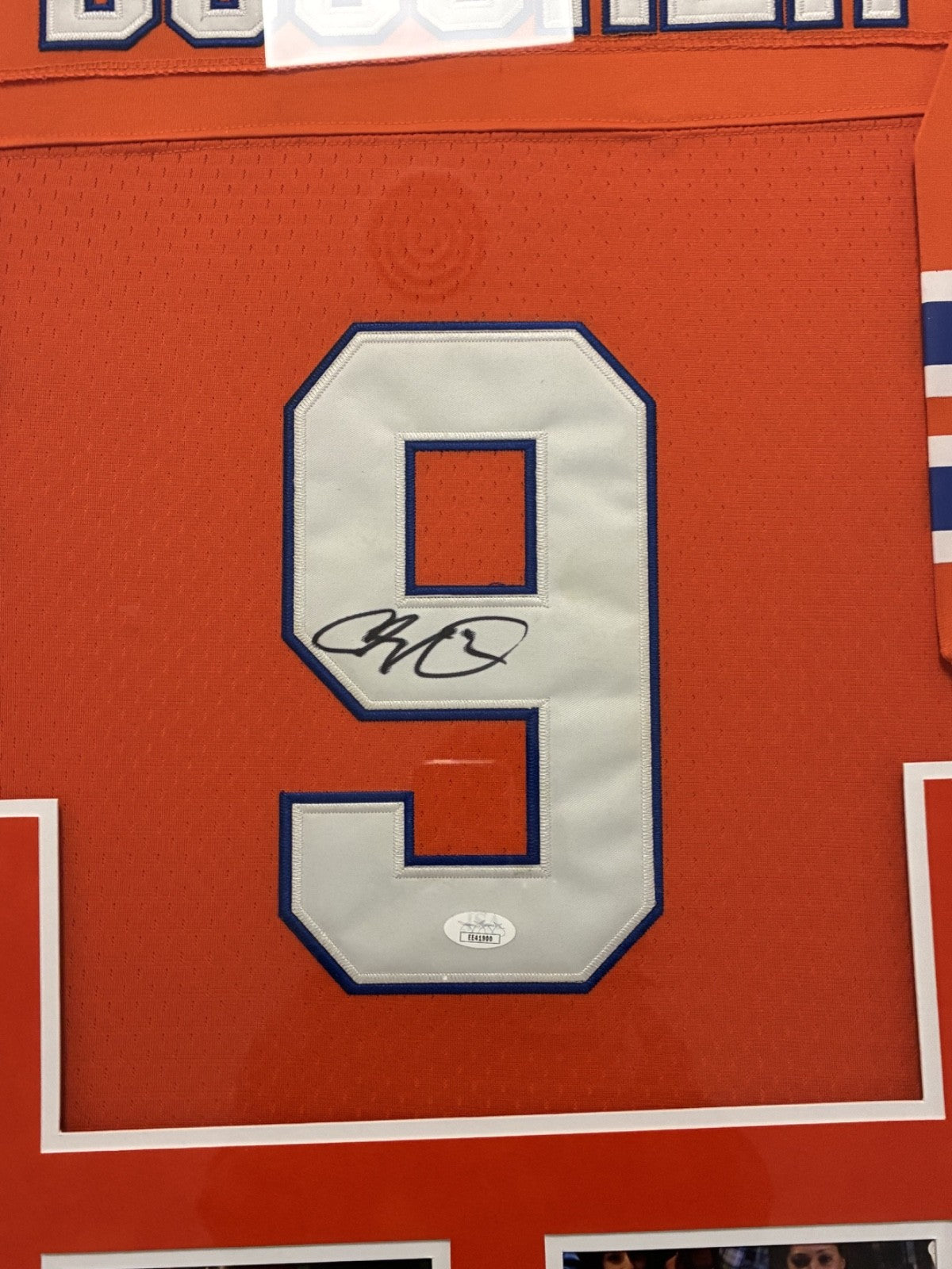 Adam Sandler Signed Autographed Waterboy Boucher Jersey Custom Framed JSA COA