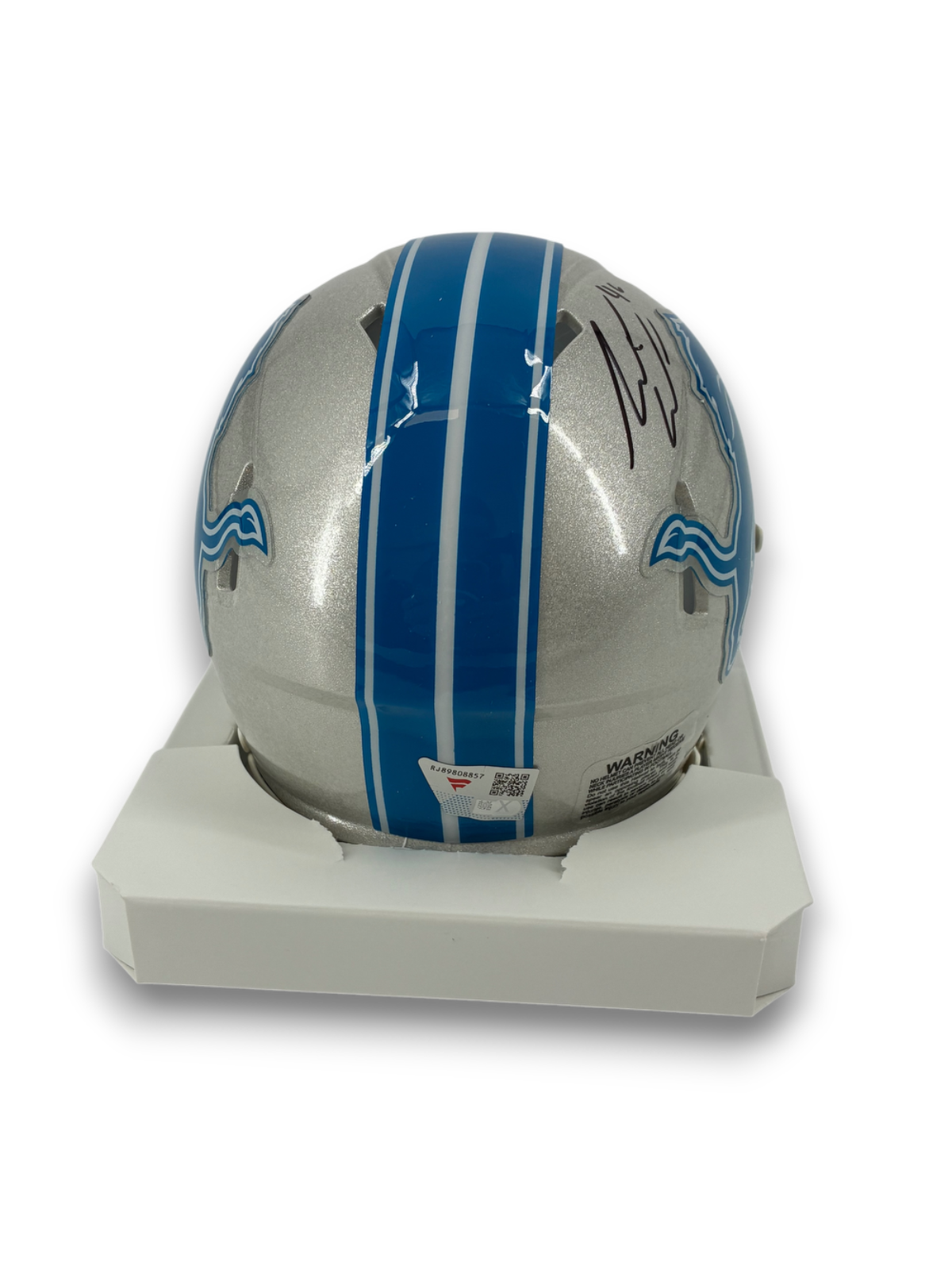 Jack Campbell Signed Autographed Lions Mini Helmet Fanatics Authentic
