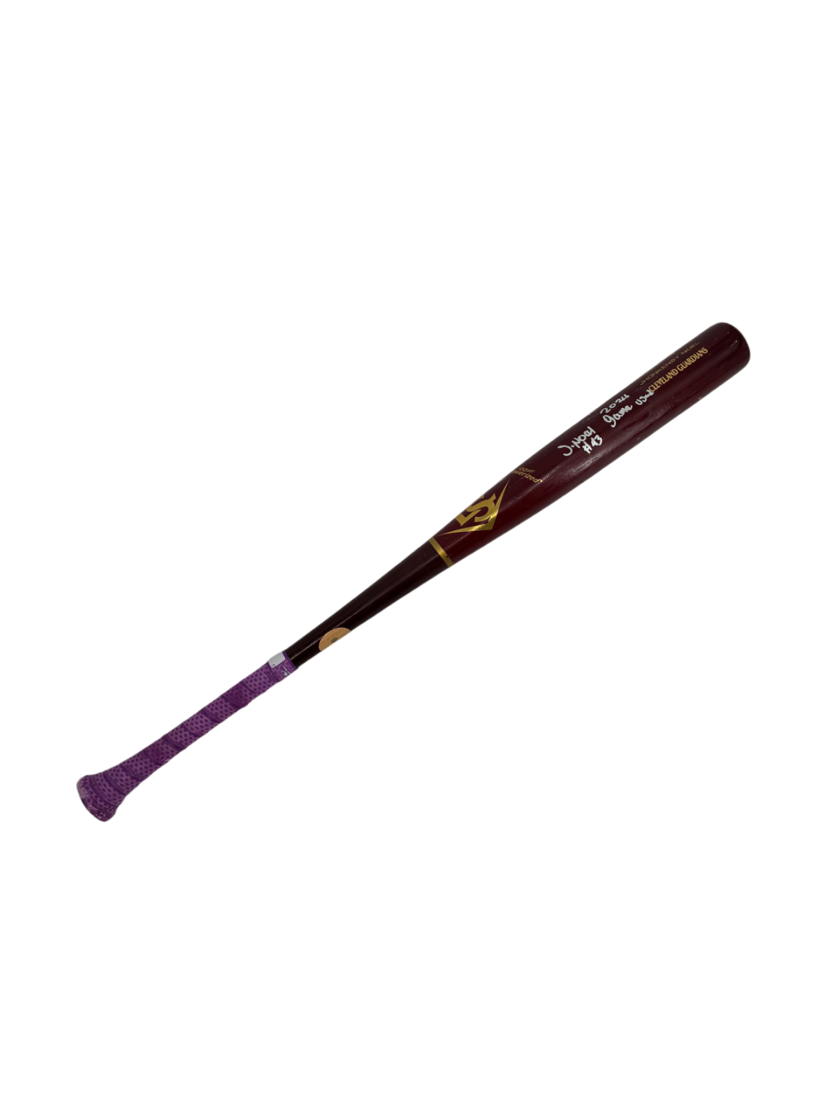 Jhonkensy Noel "Big Christmas" Signed Autographed Game Used Bat MLB COA