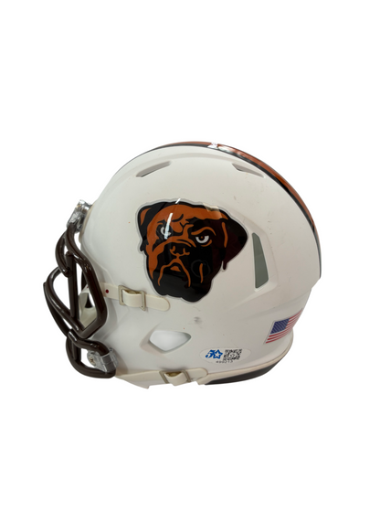 Joe Flacco Signed Autographed Browns Mini Helmet 5 Star Certified