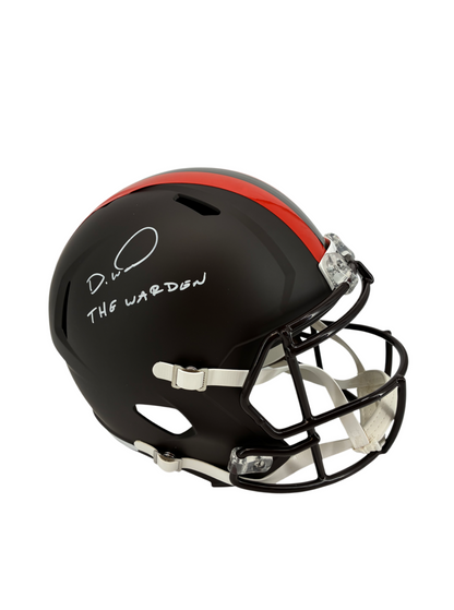 Denzel Ward Signed Autographed Inscribed Browns Replica Helmet Prime Time