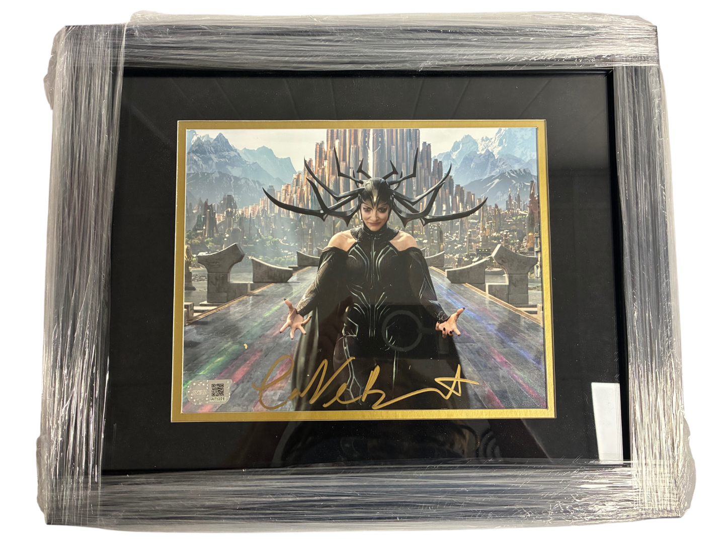Cate Blanchett Signed Autographed Custom Framed 8x10 Thor Ragnarok Hela SWAU