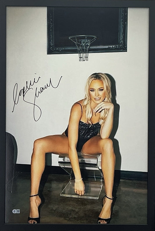 Sophie Cunningham Signed Autographed 34x30 Photo Custom Framed Swau COA