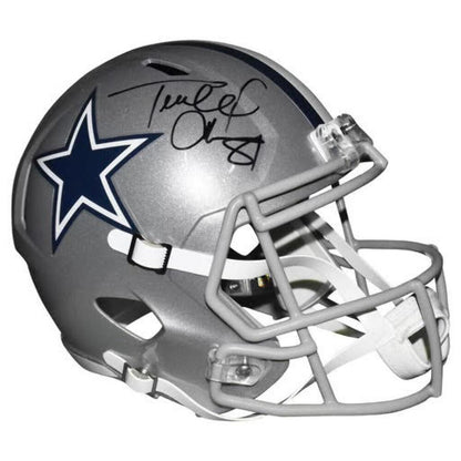 Dallas Cowboys Terrell Owens Hand Signed Autographed Full Size Replica Helmet wi