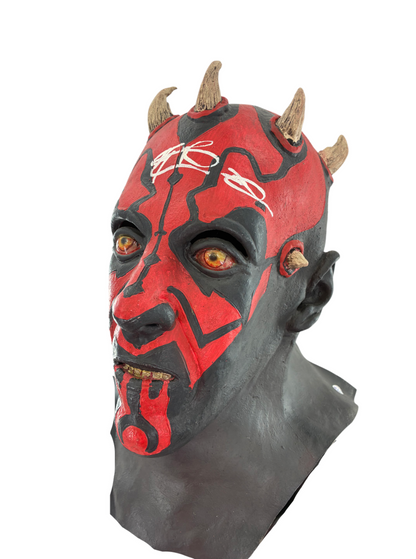 Ray Park Signed Autographed Darth Maul Star Wars Full Size Deluxe Mask PSA COA