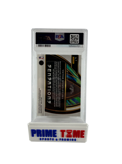Victor Wembanyama Spurs 2023 Panini Select Sensations #7 PSA 10 GEM