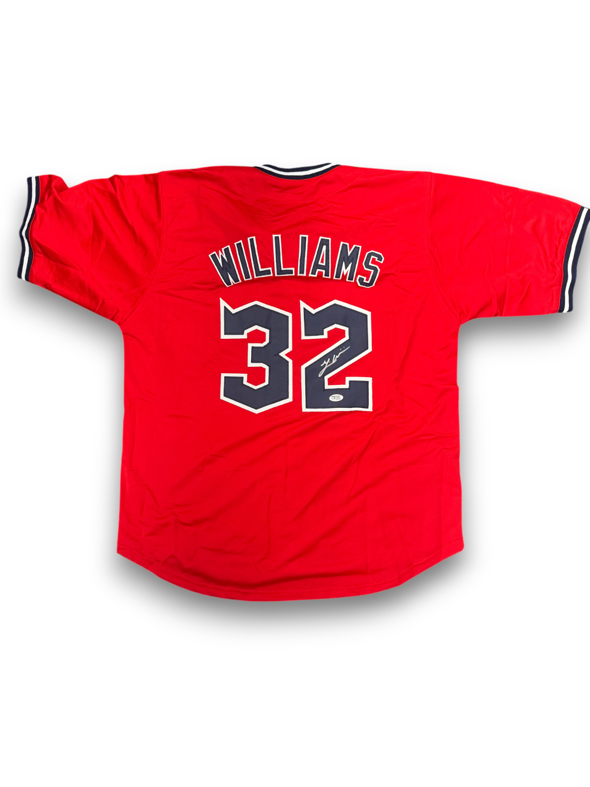 Gavin Williams Signed Autographed Guardians Custom Red Jersey Prime Time COA