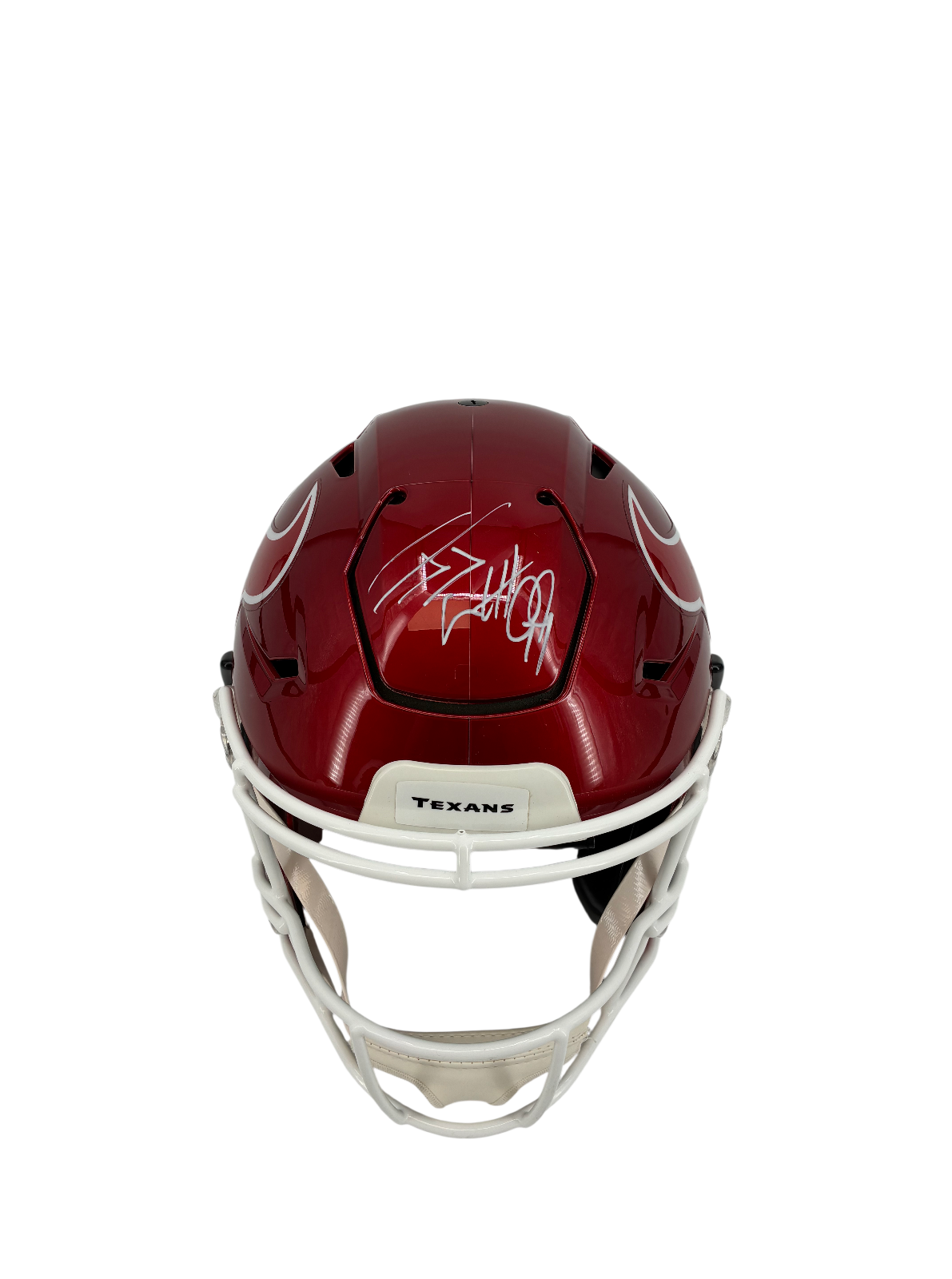 JJ Watt Signed Autographed Texans Authentic Speed Flex Helmet BAS COA