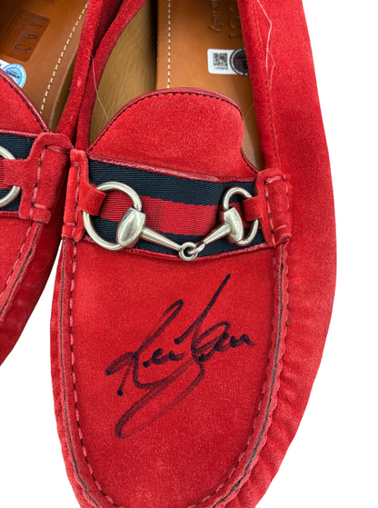 Ric Flair Signed Autographed Gucci Loafers BAS COA