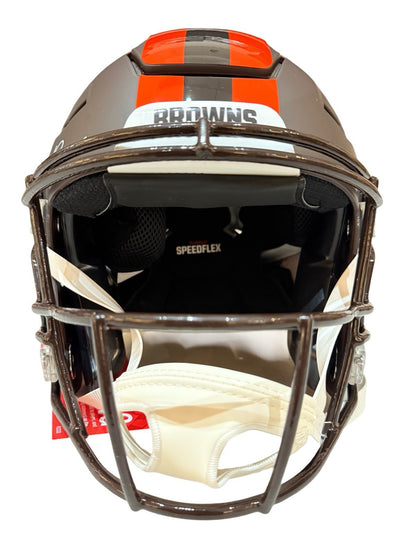 Quinshon Judkins Signed Autographed Browns Authentic Speed Flex Swau COA