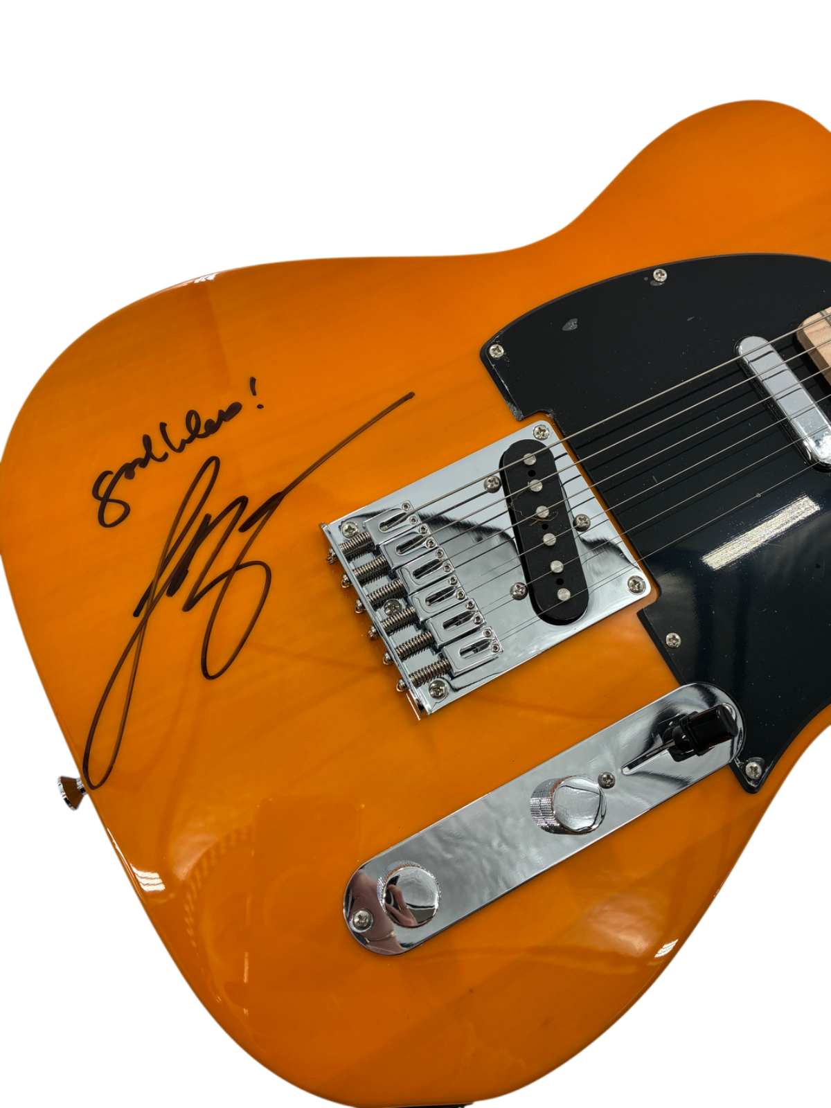 Luke Bryan Signed Autographed Inscribed Guitar BAS COA