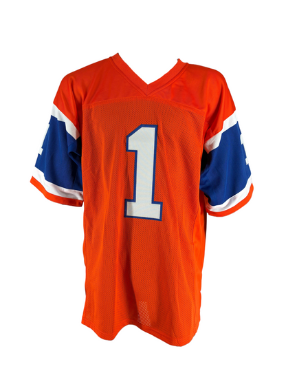 Mike Shanahan Signed Autographed Broncos Custom Jersey Radtke Sports