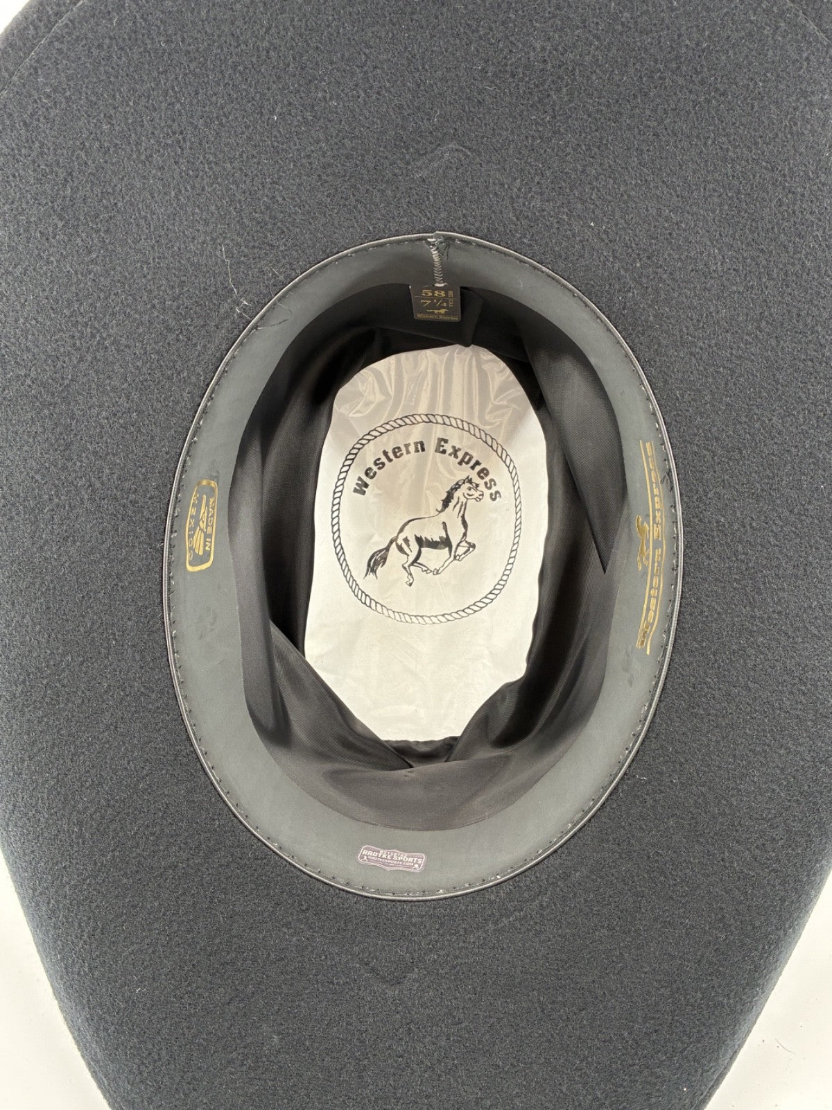 Chuck Norris Signed Autographed Cowboy Hat Radtke Sports COA