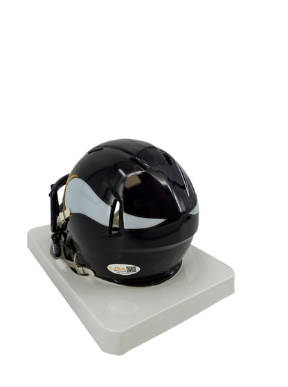 Adrian Peterson Signed Autographed Vikings  Mini Helmet JSA COA