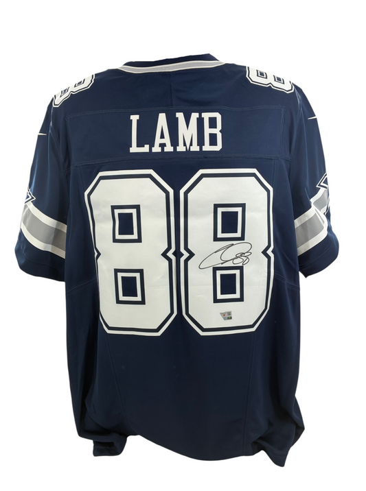 CeeDee Lamb Signed Autographed Cowboys Jersey  Fanatics Authentic
