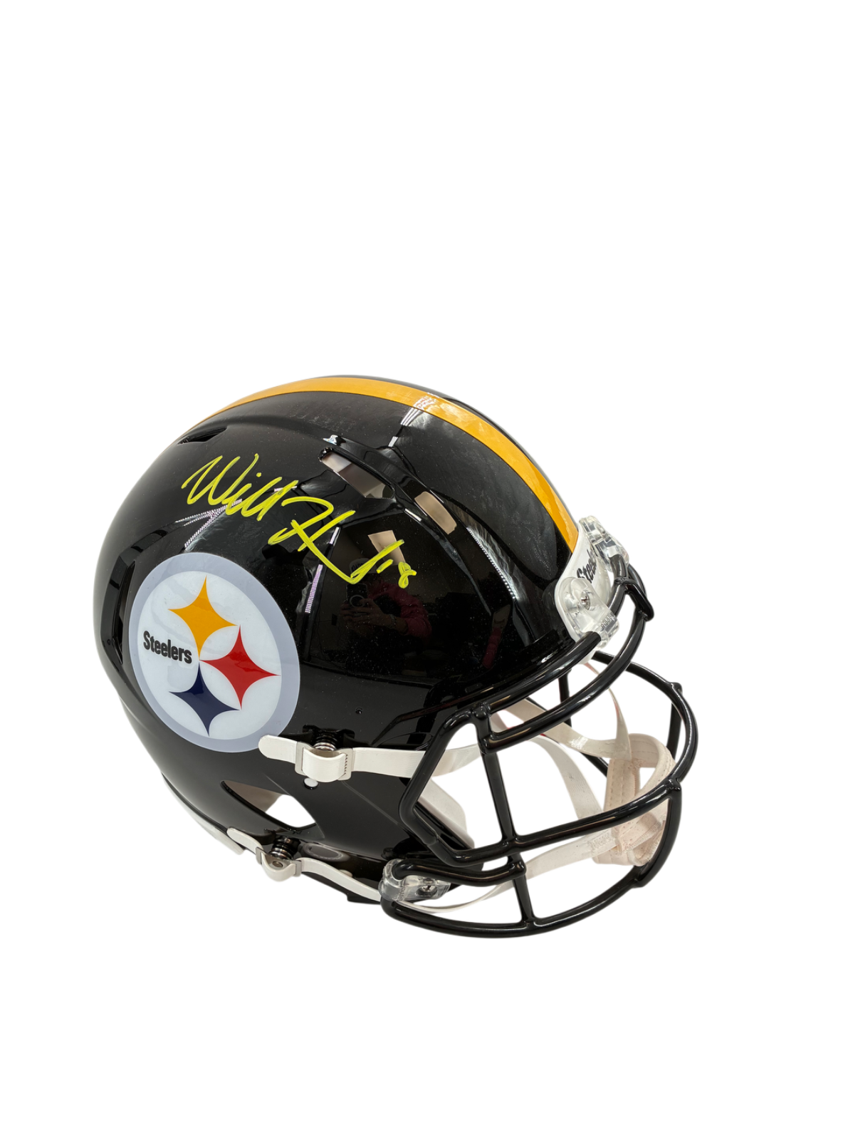 Will Howard Signed Autographed Steelers FS Authentic Helmet PROVA COA