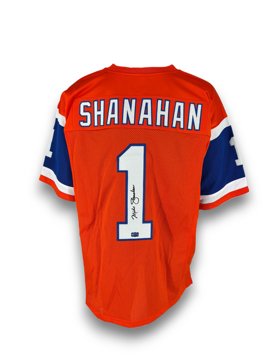 Mike Shanahan Signed Autographed Broncos Custom Jersey Radtke Sports