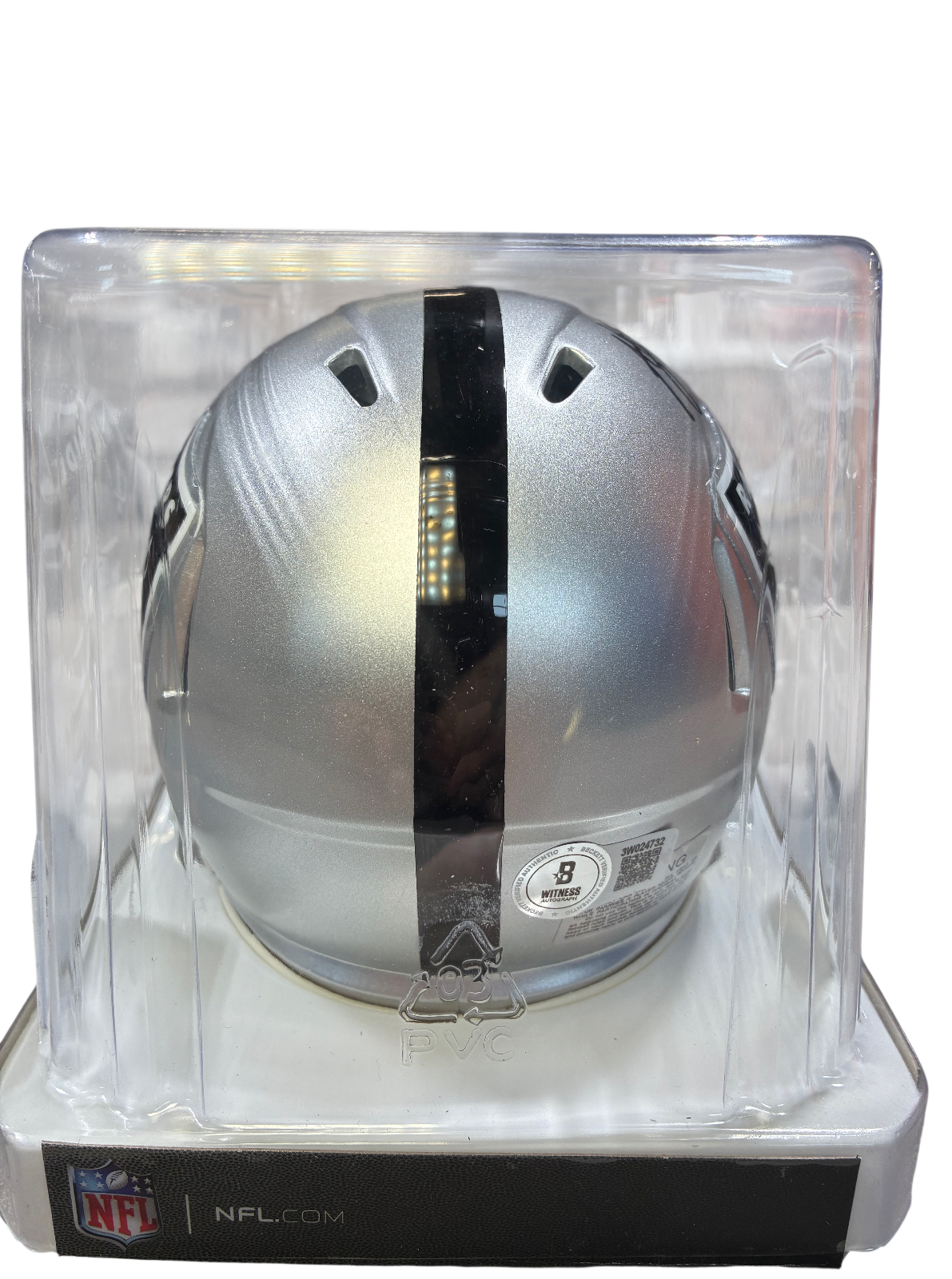 Ashton Jeanty Signed Autographed Las Vegas Raiders NFL Mini Helmet Beckett COA