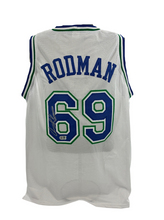 Load image into Gallery viewer, Dennis Rodman Signed Autographed Mavericks Custom Jersey SWAU COA