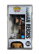 Load image into Gallery viewer, Roman Reigns Signed Autographed WWE #183  Funko Pop! Figurine Fanatics COA