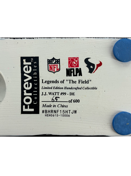 J.J. Watt Texans Forever Collectibles Bobblehead "Legends of the Field" 65/600