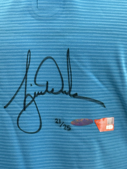 Tiger Woods Signed Autographed Nike Polo LE /25 Upper Deck Fanatics Authentic