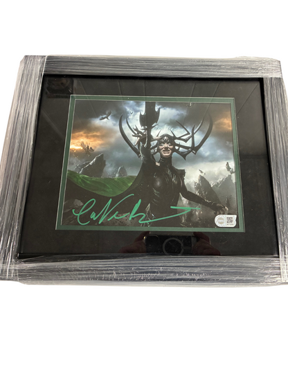 Cate Blanchett Signed Autographed Custom Framed 8x10 Thor Ragnorak Hela SWAU