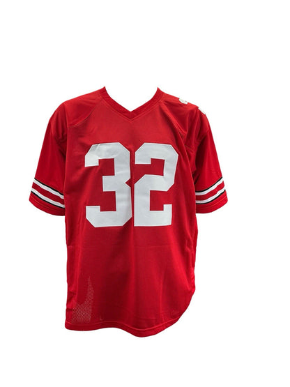 TreVeyon Henderson Signed Autographed Ohio State Buckeyes Custom Jersey PROVA