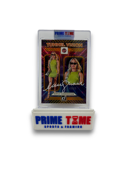 Sophie Cunningham Signed Autographed 2025 Panini WNBA - Tunnel Vision SWAU