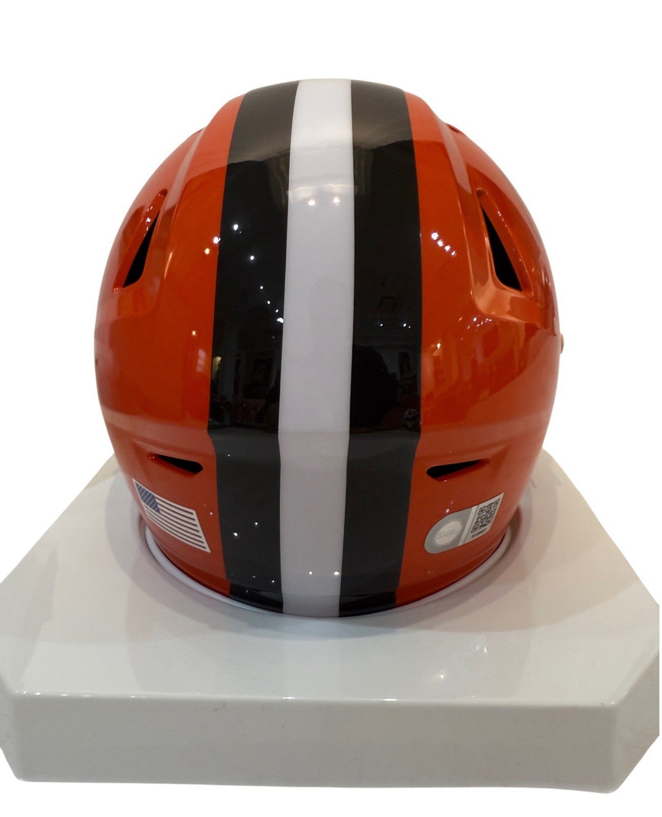 Quinshon Judkins Signed Autographed Browns Mid Size Helmet Swau COA