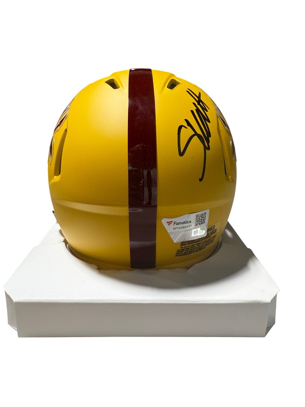 Cam Skattebo Arizona State Sun Devils Signed Sparky Riddell Speed Mini Helmet