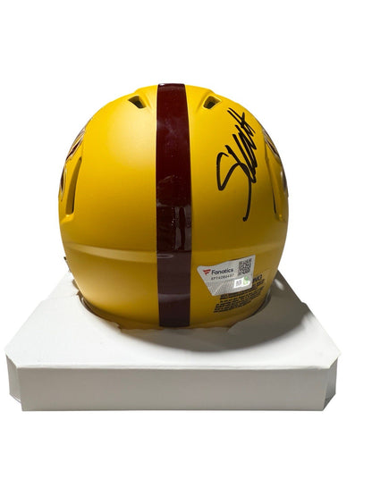 Cam Skattebo Arizona State Sun Devils Signed Sparky Riddell Speed Mini Helmet
