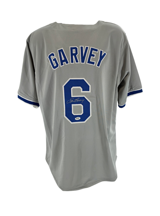 Steve Garvey Signed Autographed Dodgers Custom Jersey Prime Time Witness