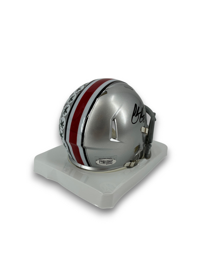 Caden Curry Signed Autographed Buckeyes Mini Helmet Prime Time Witness