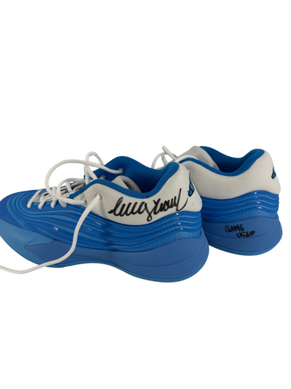 Sophie Cunningham Signed Autographed Game Used Fever Adidas Shoes Prime Time