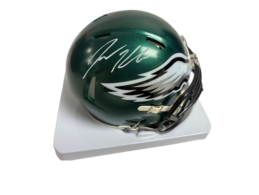 Jason Kelce Signed Autographed Eagles Mini Helmet Fanatics Authentic