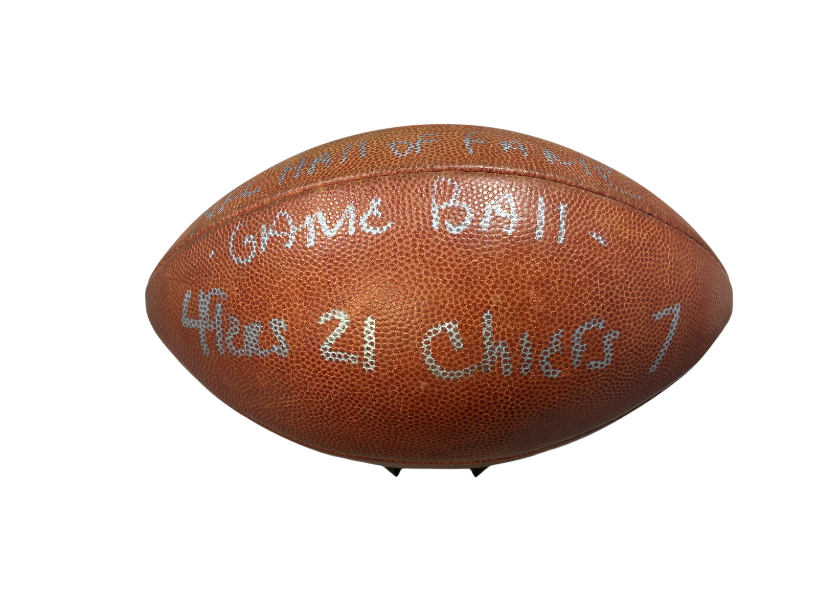 Bill Walsh Signed Autographed Football Game Ball/ Inscription 49ers Beckett COA