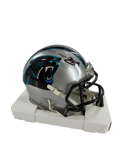 Bryce Young Signed Autographed Panthers Riddell Speed Mini Helmet Fanatics