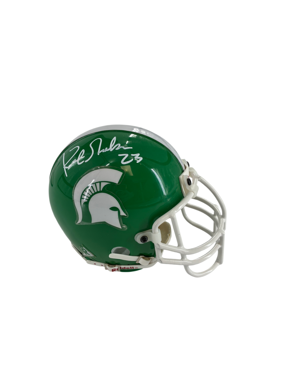 Kirk Gibson Signed Autographed Spartans Mini Helmet SWAU COA