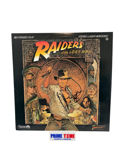 Harrison Ford Signed Autographed Raiders of the Lost Ark Signed Album Sleeve BAS