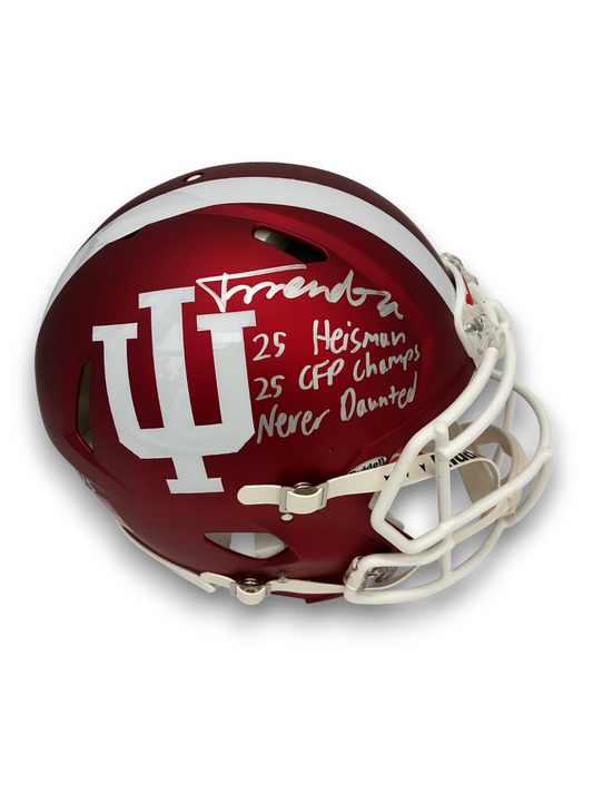 Fernando Mendoza Signed Autographed Hoosiers Speed Authentic Helmet Fanatics