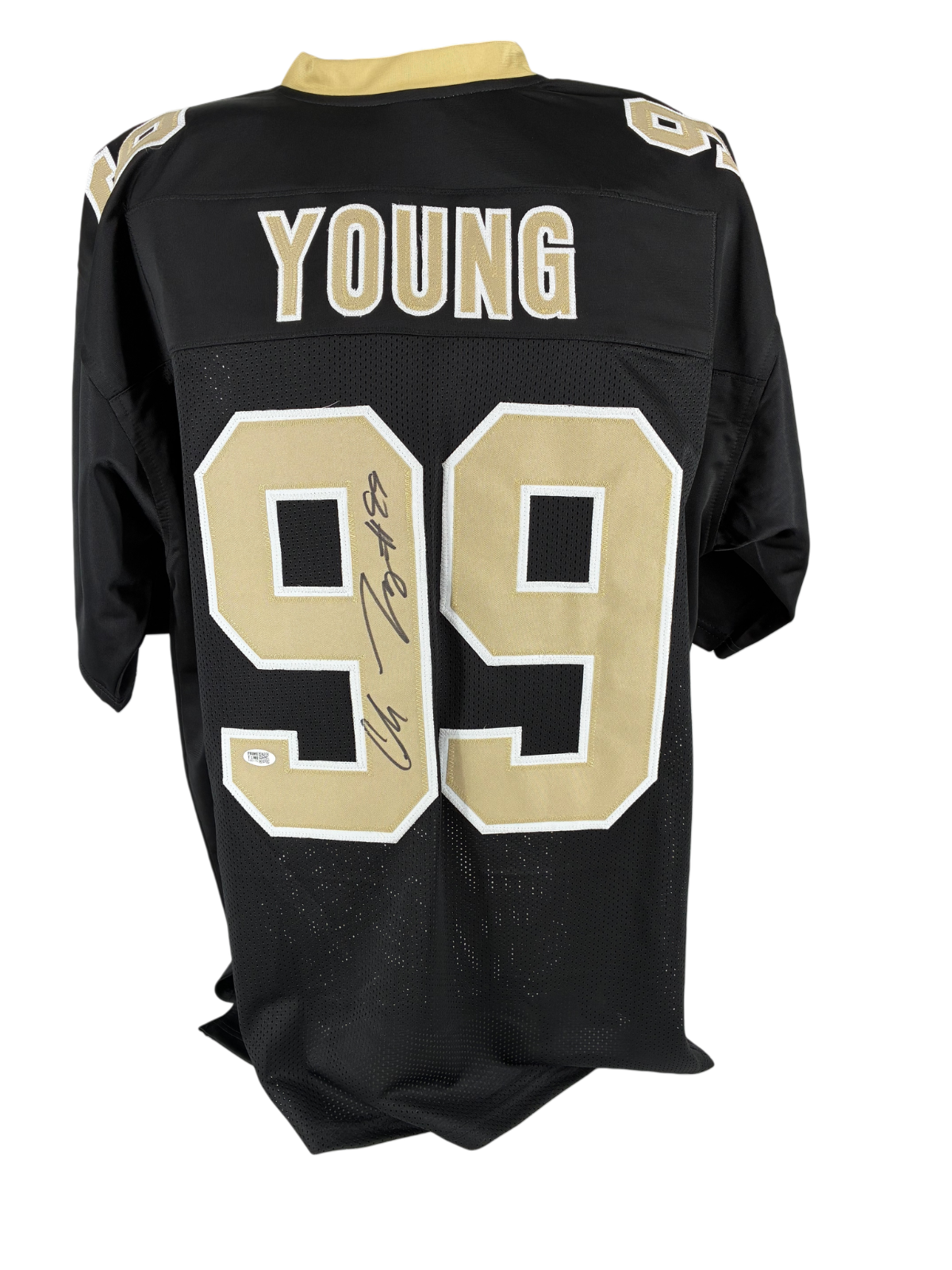 Chase Young Signed Autographed Saints Custom Jersey Prime Time Witness